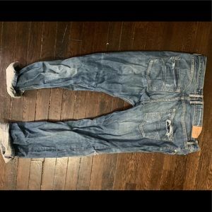 Abercrombie and Fitch Distressed Boyfriend Jeans